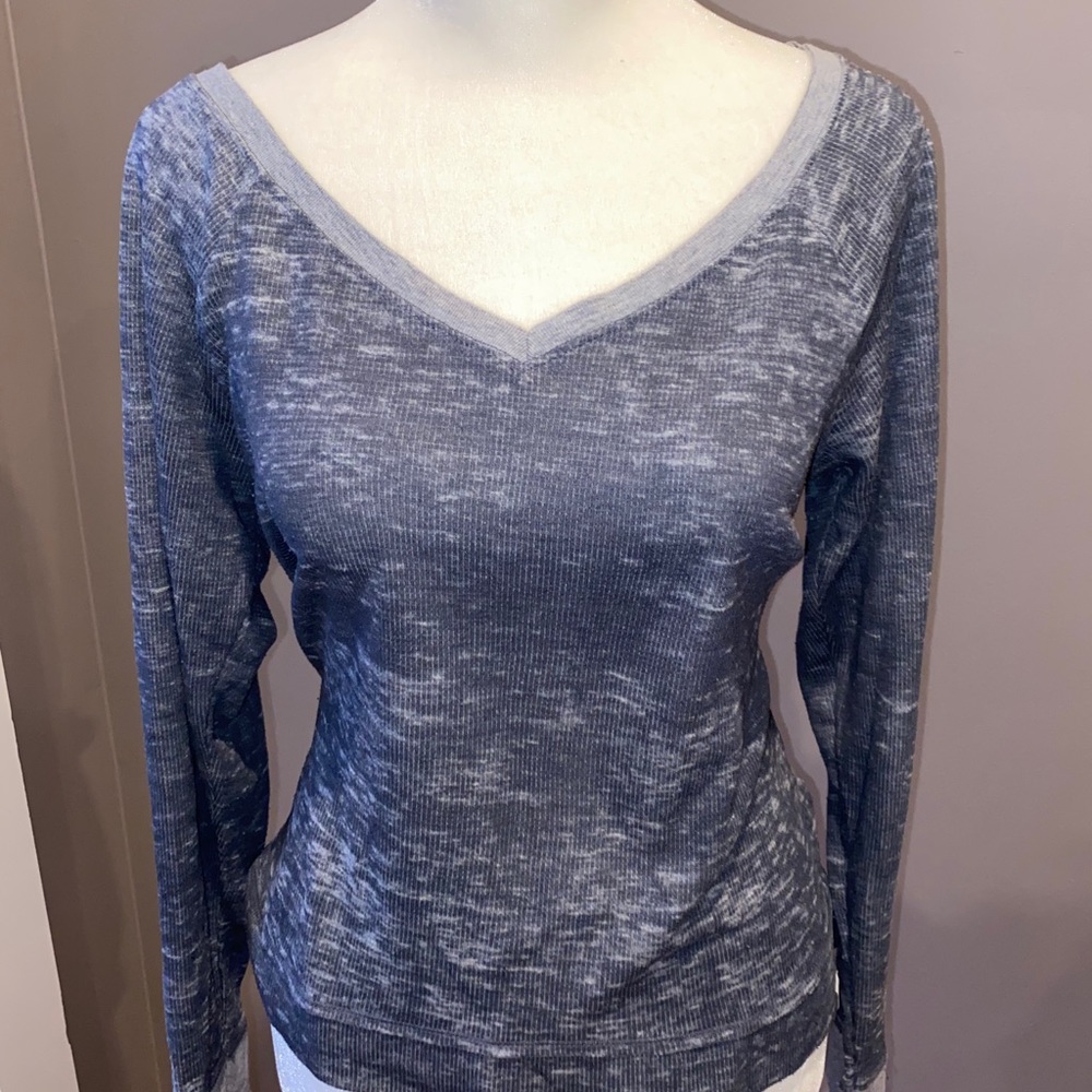 Abercrombie Thermal Vneck Long Sleeve
